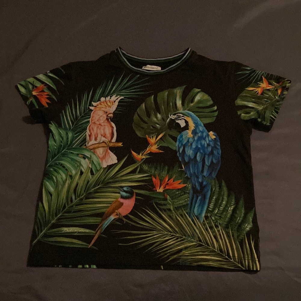 Dolce&Gabbana Tropical Forrest Tee 2020
